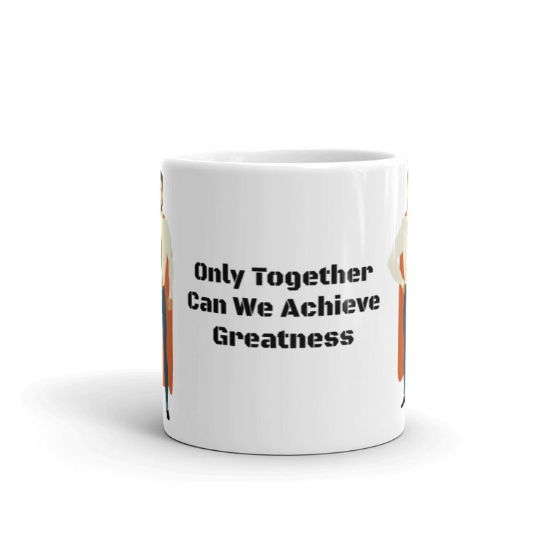 &quot;Only Together Can We Achieve Greatness&quot; - Superhero Businessman